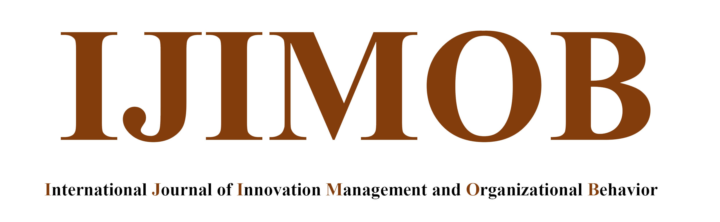 International Journal of Innovation Management and Organizational Behavior 